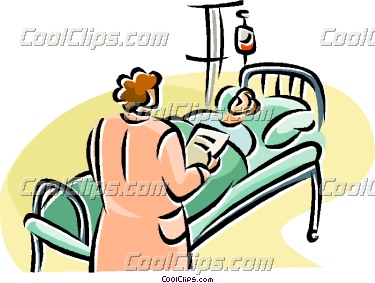 person lying in a hospital bed | Clipart Panda - Free Clipart Images