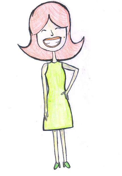 Cartoon Lady by Tiggular on DeviantArt