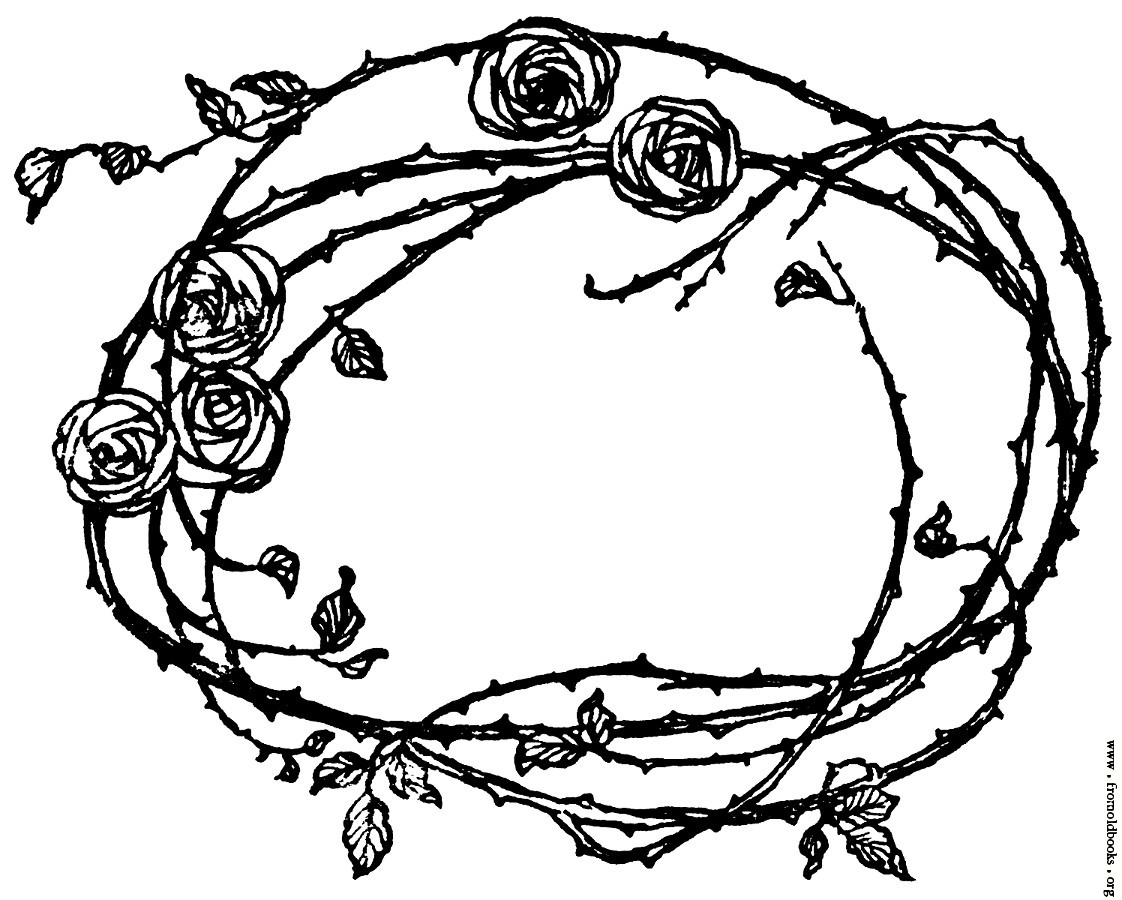Rose Page Border - ClipArt Best