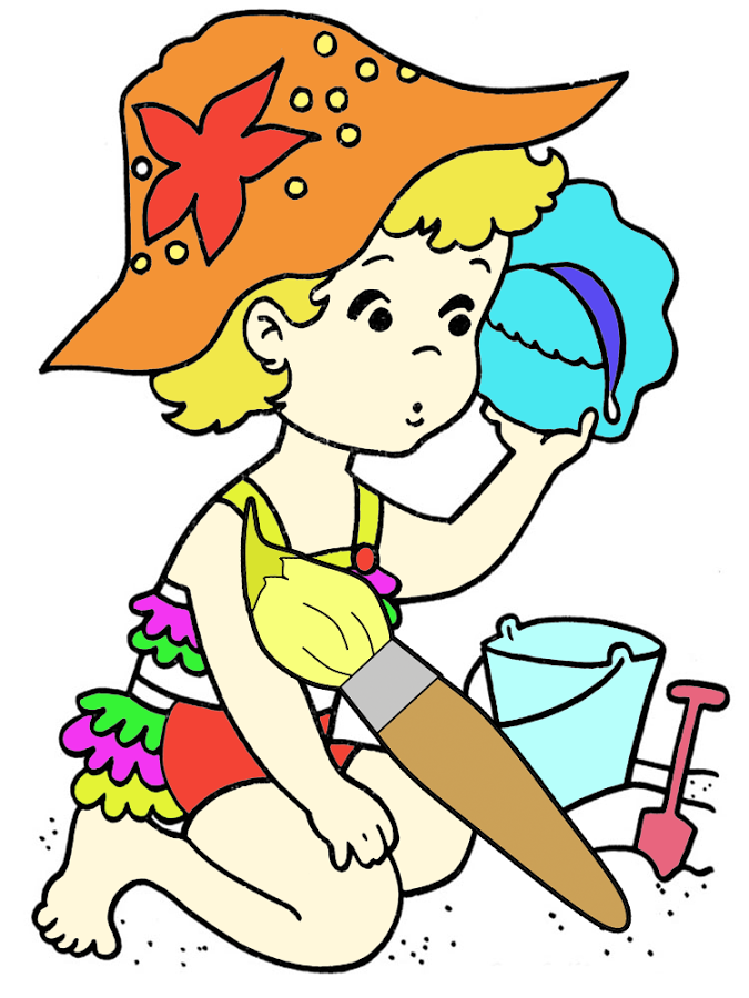 Coloring Book Sea Beach - Android Apps on Google Play