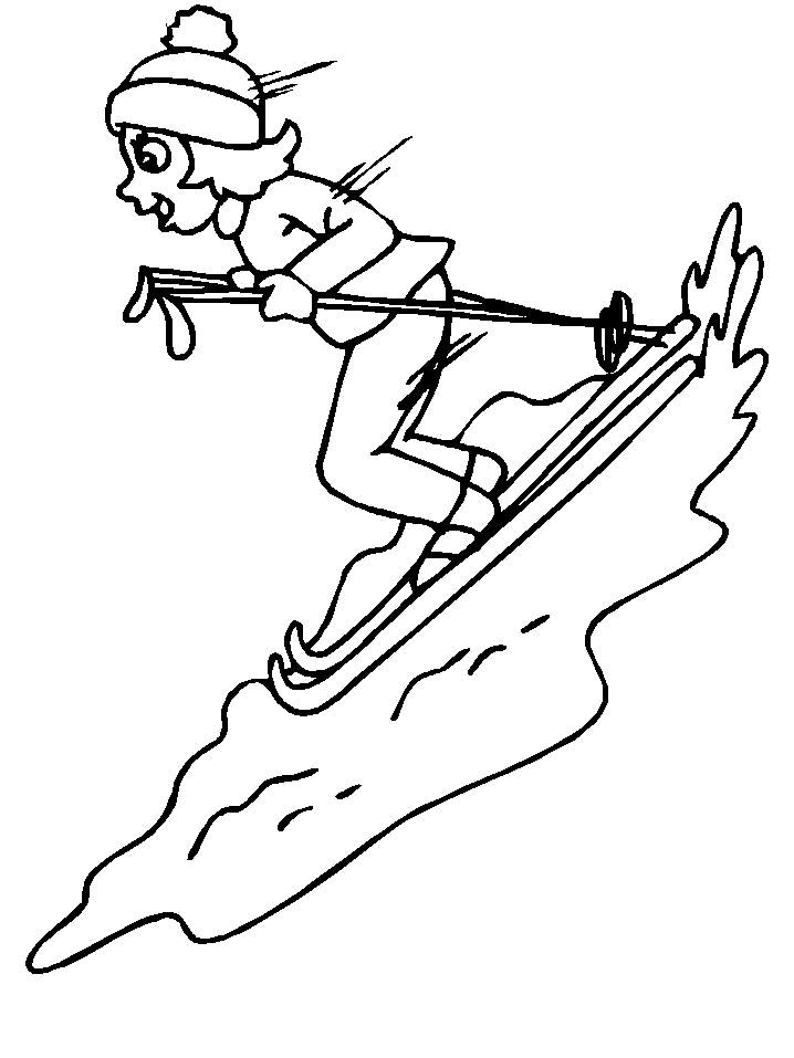 Sports Coloring Pages (11) | Coloring Kids