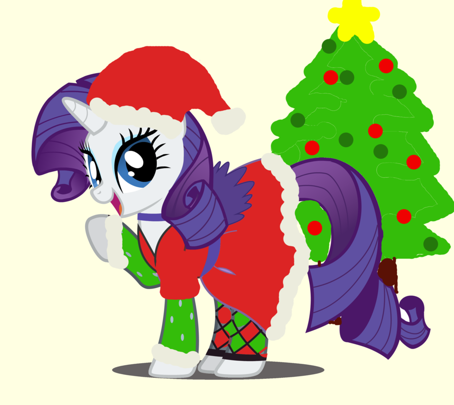 Mlp Fim Cristmas Time Rarity By Facebook829 On DeviantART - Cliparts.co