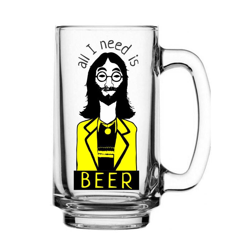 Ek do Dhai Lennon Beer Mug - Beer Glasses & Mugs - Bar Accessories ...
