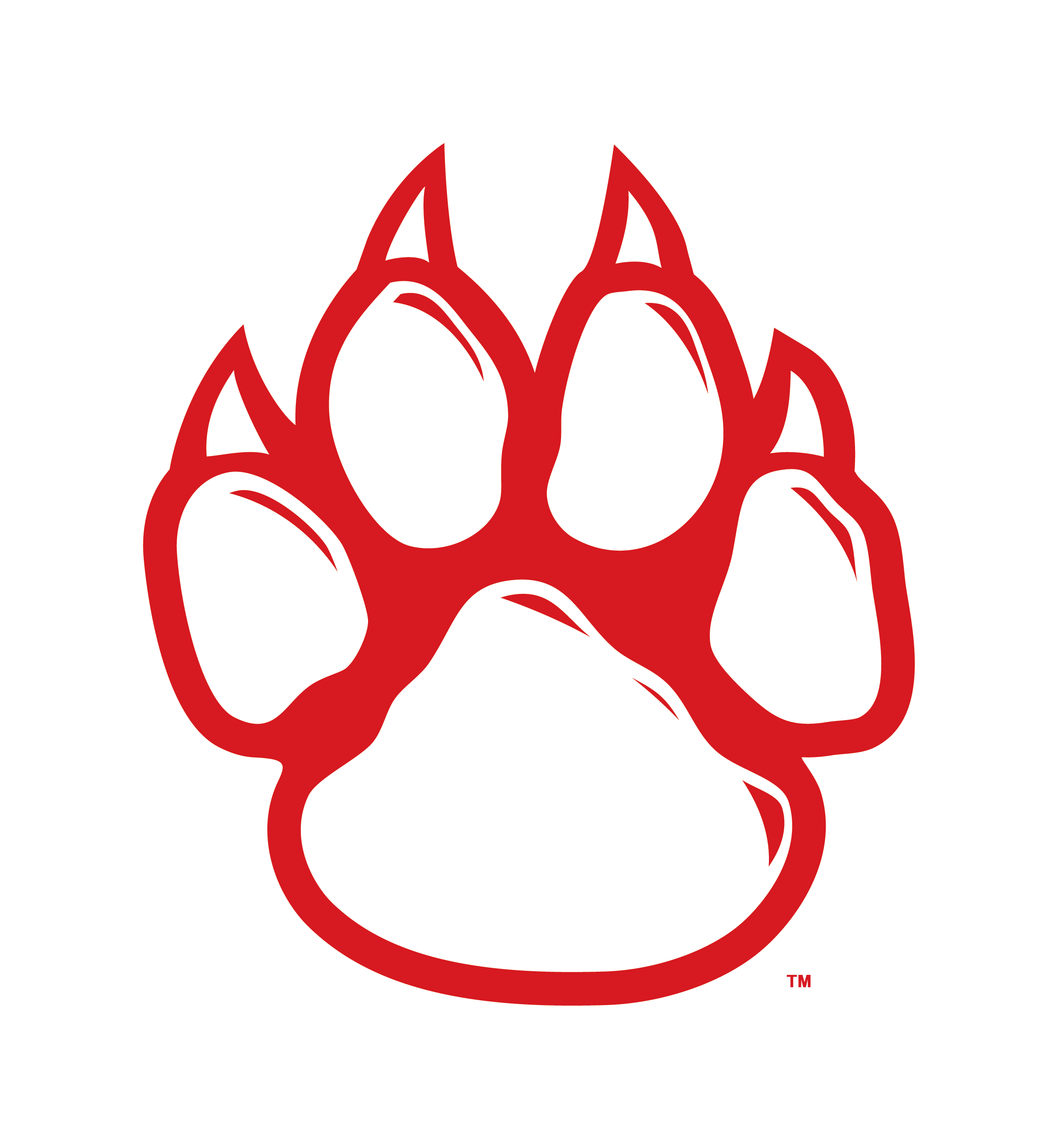 Images For > Wildcats Paw Logo