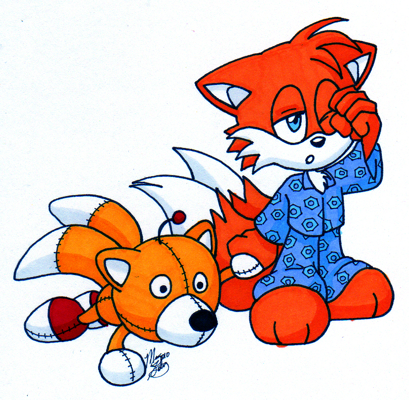 Sleepy Tails by MandySeley on deviantART