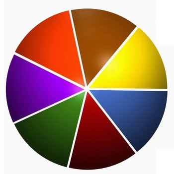 Pix For > Color Wheel Clipart