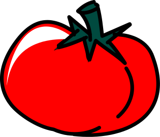 Free Red Tomato Clip Art