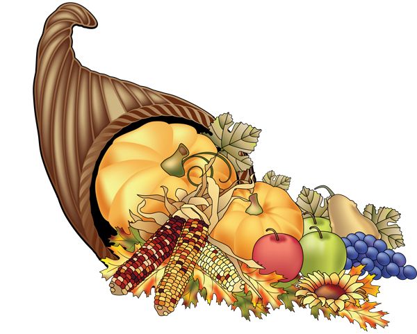 Fall Clip Art | Fall Cornucopia Clip Art | ECE fall | Pinterest