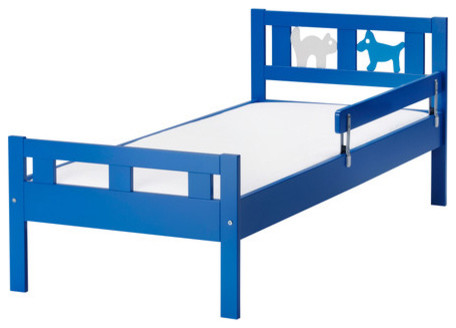 KRITTER Bed frame with slatted bed base - Modern - Kids Beds - by IKEA