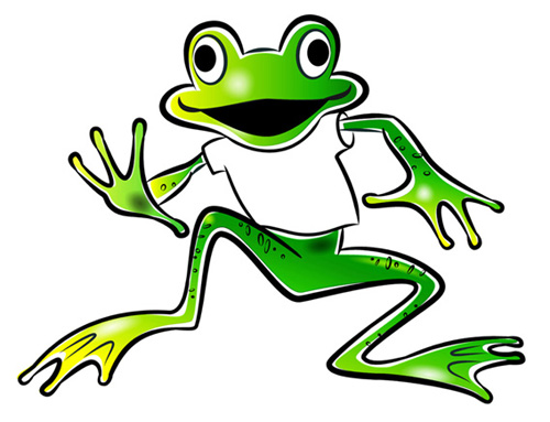 Digicall: Swiss Telecom frog caricature