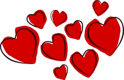 Download Sketchy Hearts clip art Vector Free