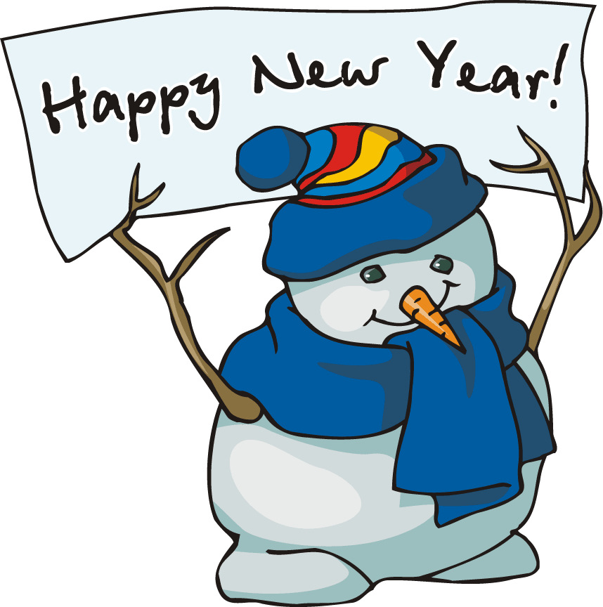 cartoon happy new year 2014 kiss coloring pages - Coloring Point