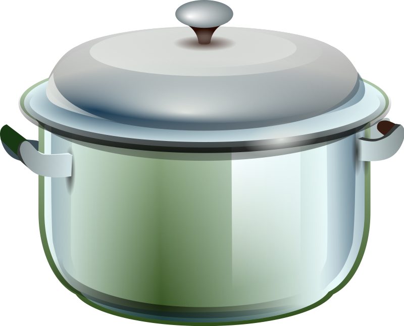 Free to Use & Public Domain Cooking Pot Clip Art