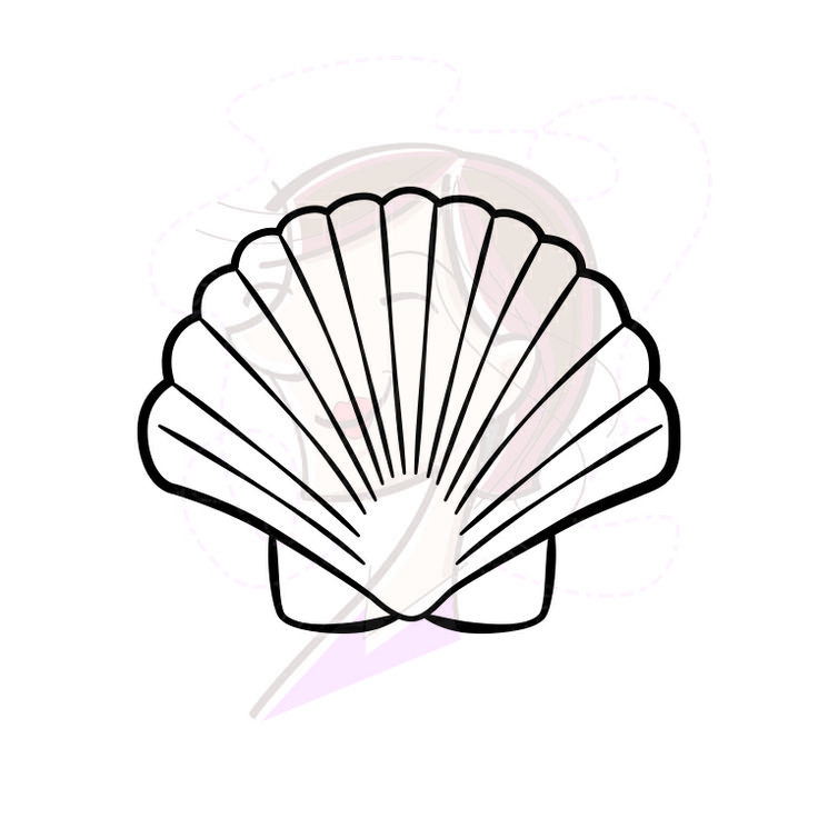 Digital Seashell Stamps Decor Starfish Summer Beach Clip Art Clipart …