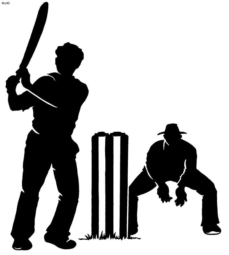 cricket bat Colouring Pages (page 2)