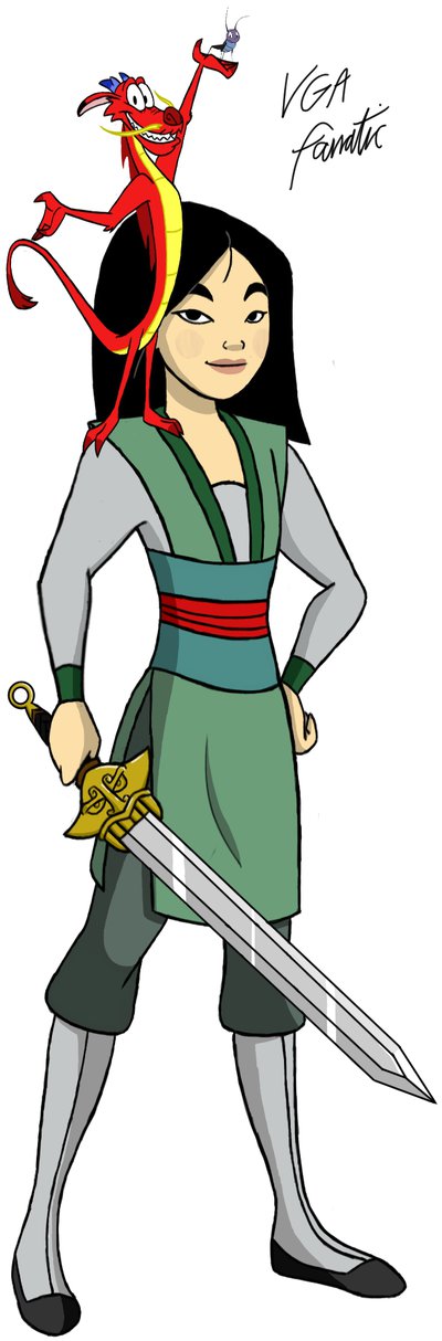 Mulan Clipart - Cliparts.co