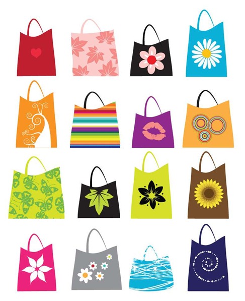 16 Free Vector Shopping Bags | Free Vector Graphics | All Free Web ...