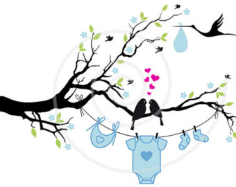 stork clipart – Etsy