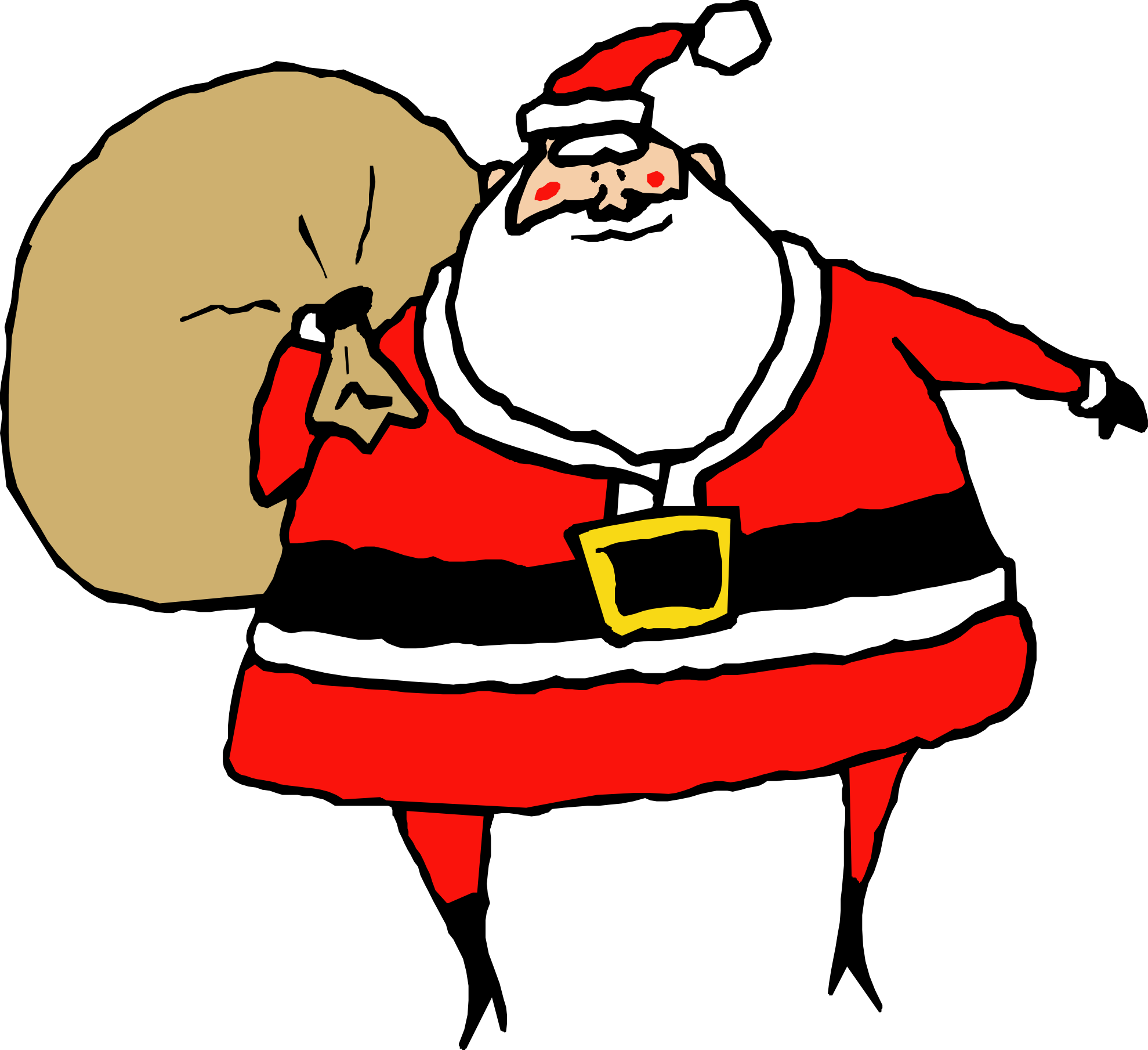 Christmas Clip Art Images Coloring Pages | Clipart Panda - Free ...