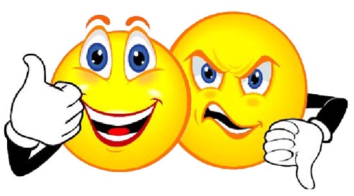 thumbs-up-thumbs-down-1 | The Dating Monologues - ClipArt Best ...