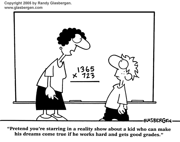 school | Randy Glasbergen - Today's Cartoon