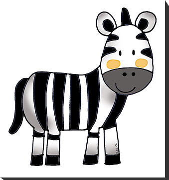 Baby Zebra Clip Art | animalgals