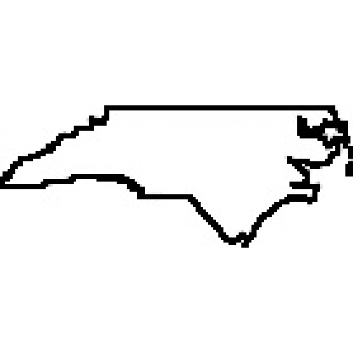 Teacher State of North Carolina Outline Map Rubber Stamp - ClipArt ...