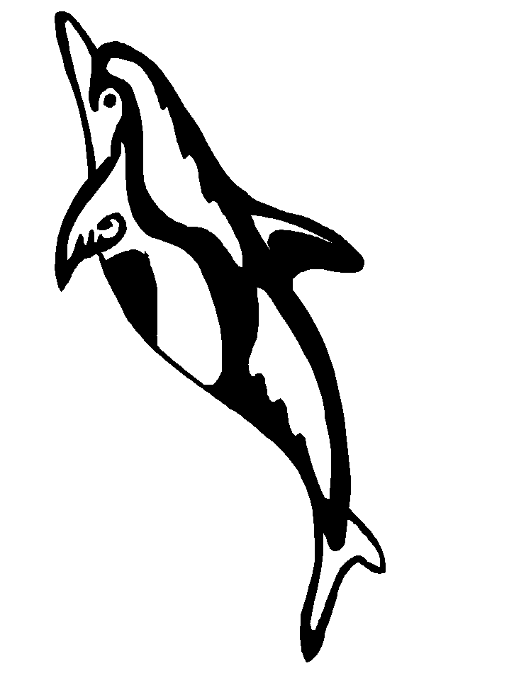 Dolphins K2 Animals Coloring Pages & Coloring Book