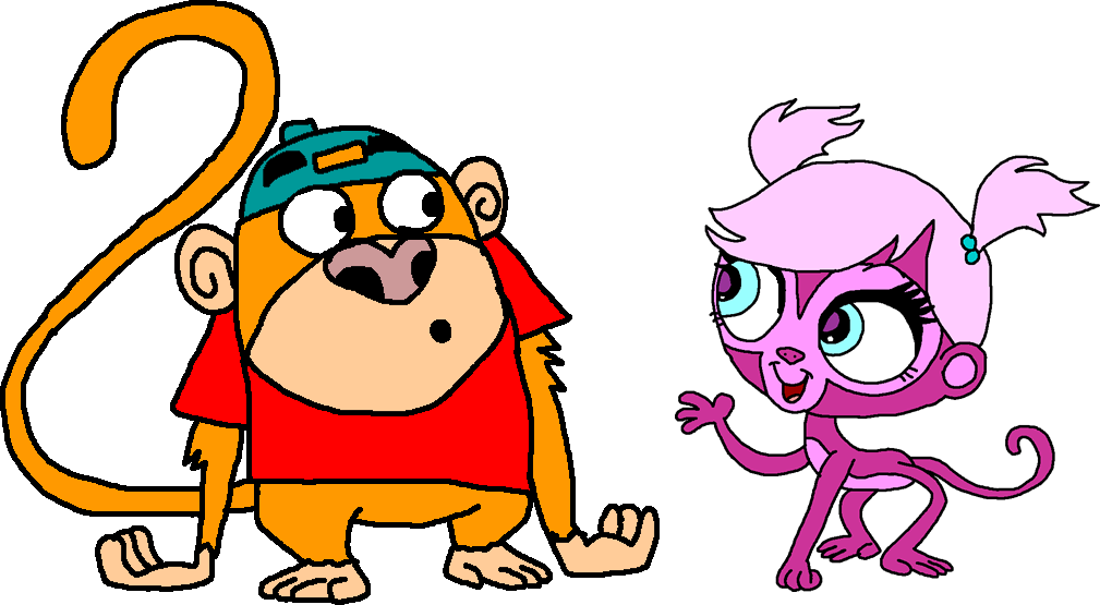 Jake Spidermonkey meets Minka Mark by Blackrhinoranger on deviantART