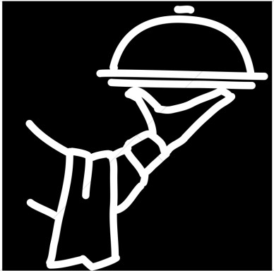 Formal Dining Service | Church Food Clipart