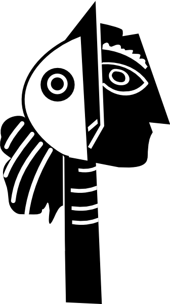 Picasso Sculpture clip art - vector clip art online, royalty free ...
