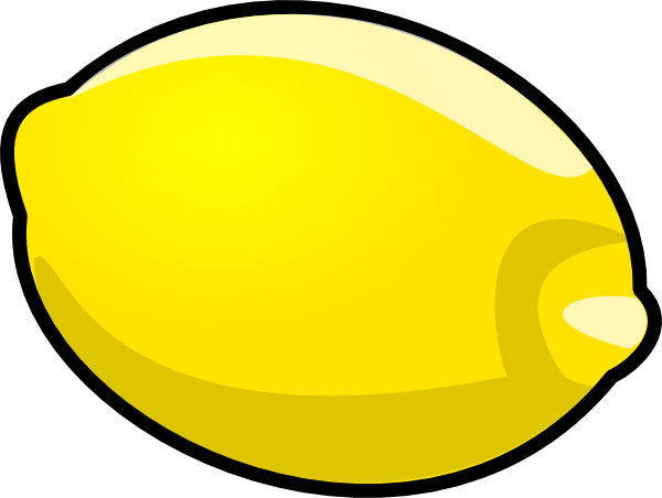 Lemon clip art - vector clip art online, royalty free & public domain