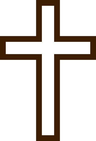 Brown Cross SVG Downloads - Symbols - Download vector clip art online