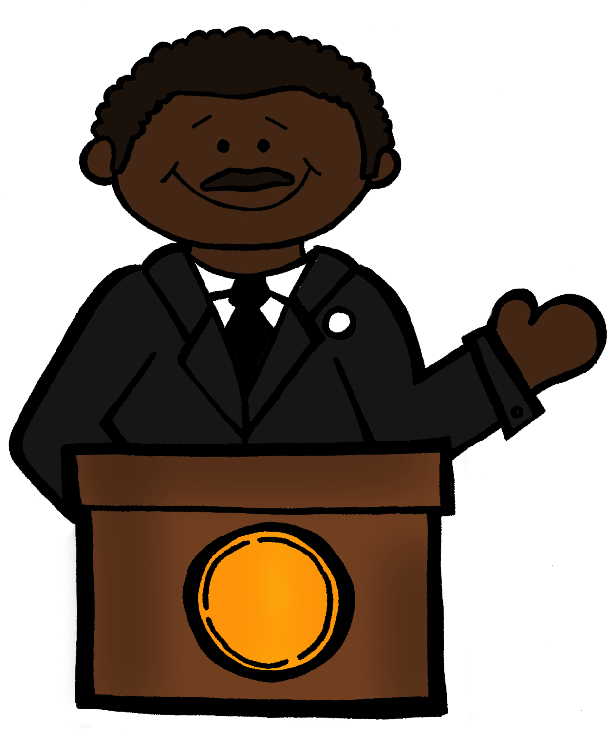 Busy Bees: MLK Word List Freebie