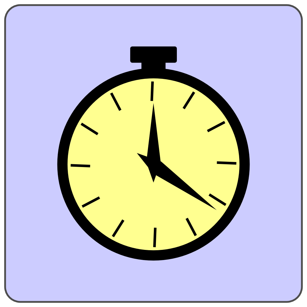 OnlineLabels Clip Art - Pocket Watch Icon
