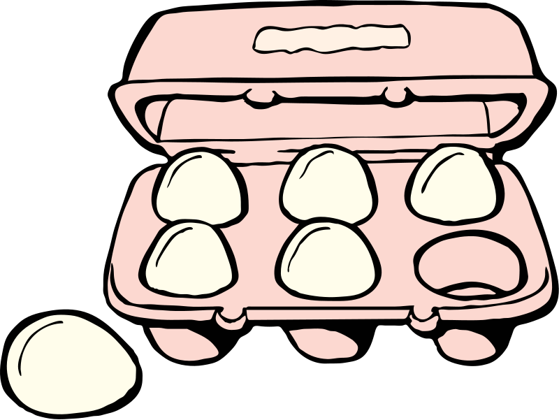 Carton Of Eggs Clip Art Download
