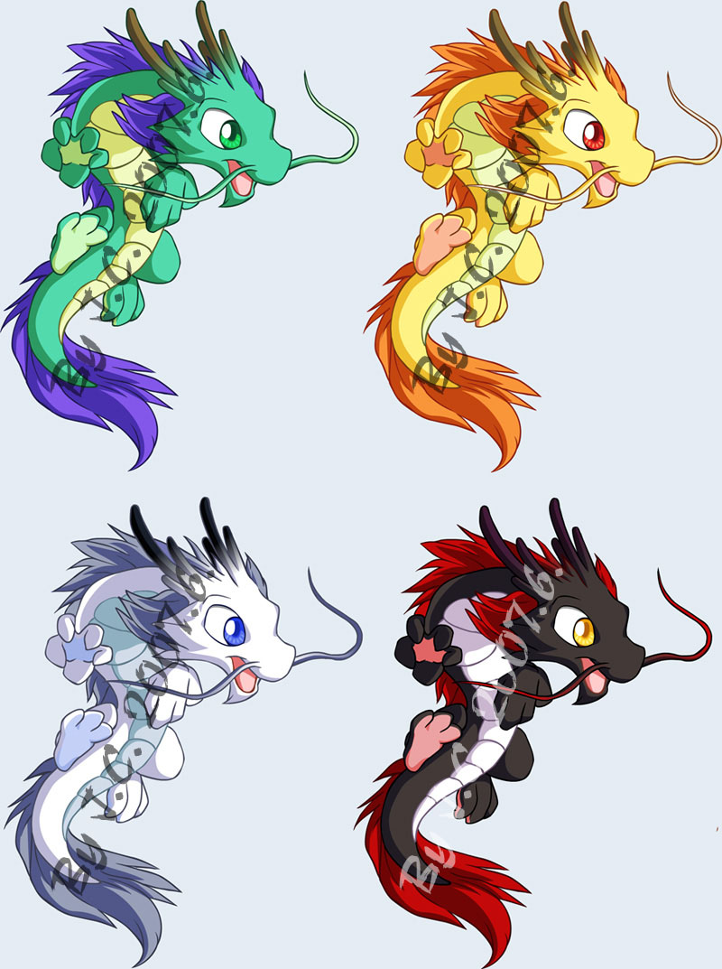 Feather dragon pet animations by J-C on DeviantArt