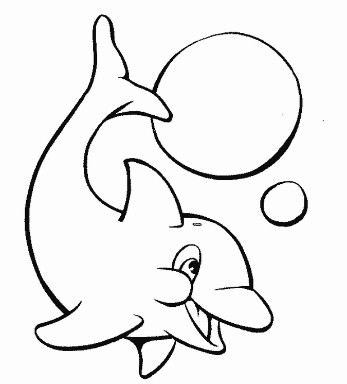 Dolphins Pictures For Kids - AZ Coloring Pages