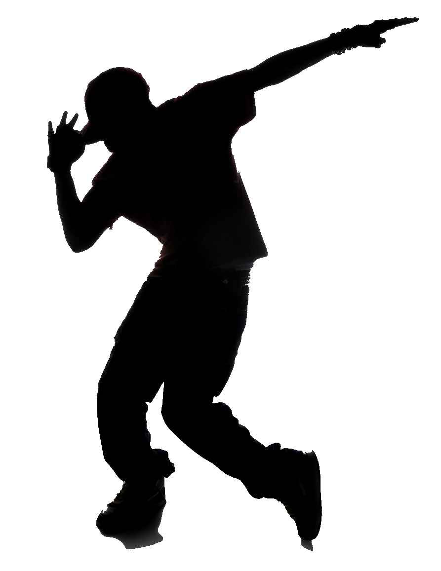 Break Dance Silhouette - ClipArt Best