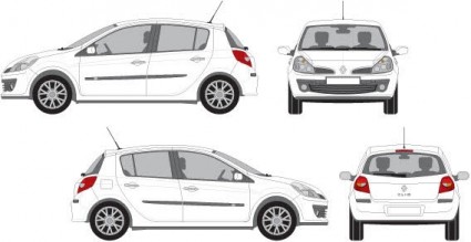 SUV cars Free Vector / 4Vector