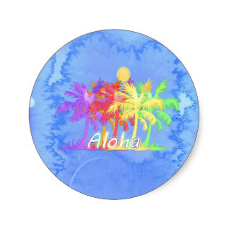 265+ Hawaiin Stickers and Hawaiin Sticker Designs | Zazzle