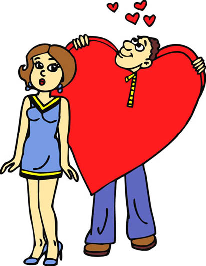 Love Heart Drawings, Cartoon Love Pictures & Love Images