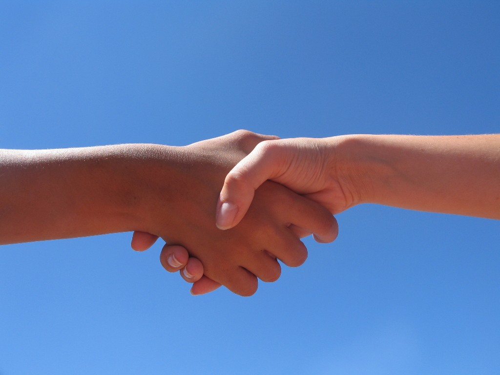 LIFE AS A HUMAN – Observing the Handshake