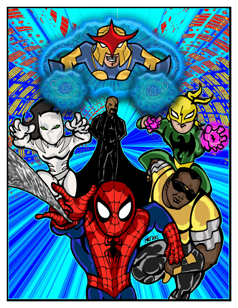 Ultimate Spiderman Cartoon | MKEASTON77