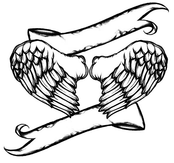 Angel Wings Tattoos Hawaiian For Men Mechanical Tattoo Designs ...