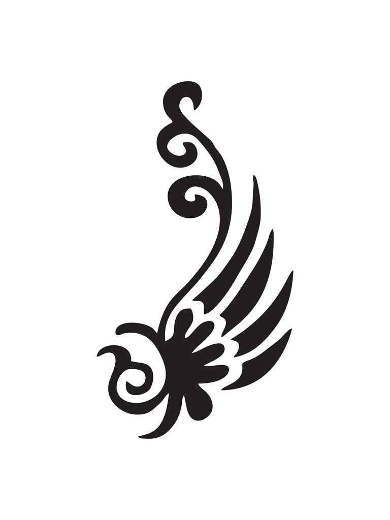 Tribal Tattoo Stencil 17