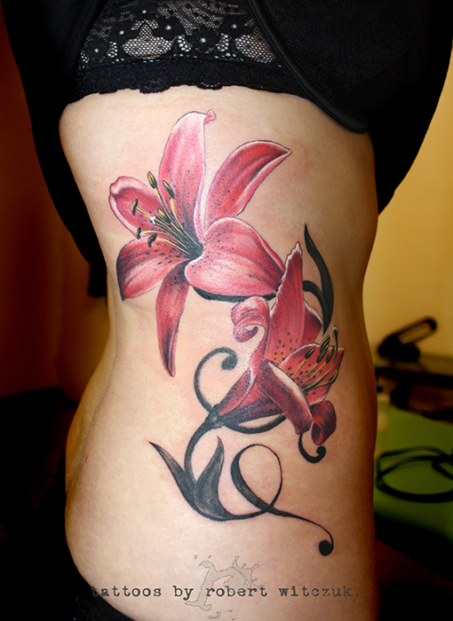 Flower Tattoos | Robert Witczuk Tattoos