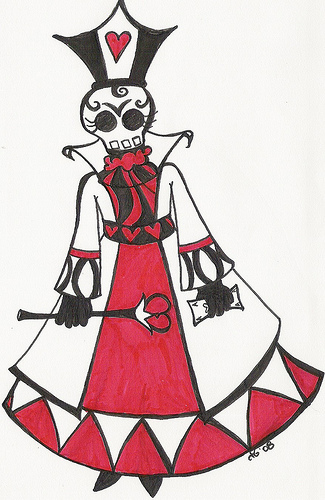 Gothic Queen of Hearts | Flickr - Photo Sharing!