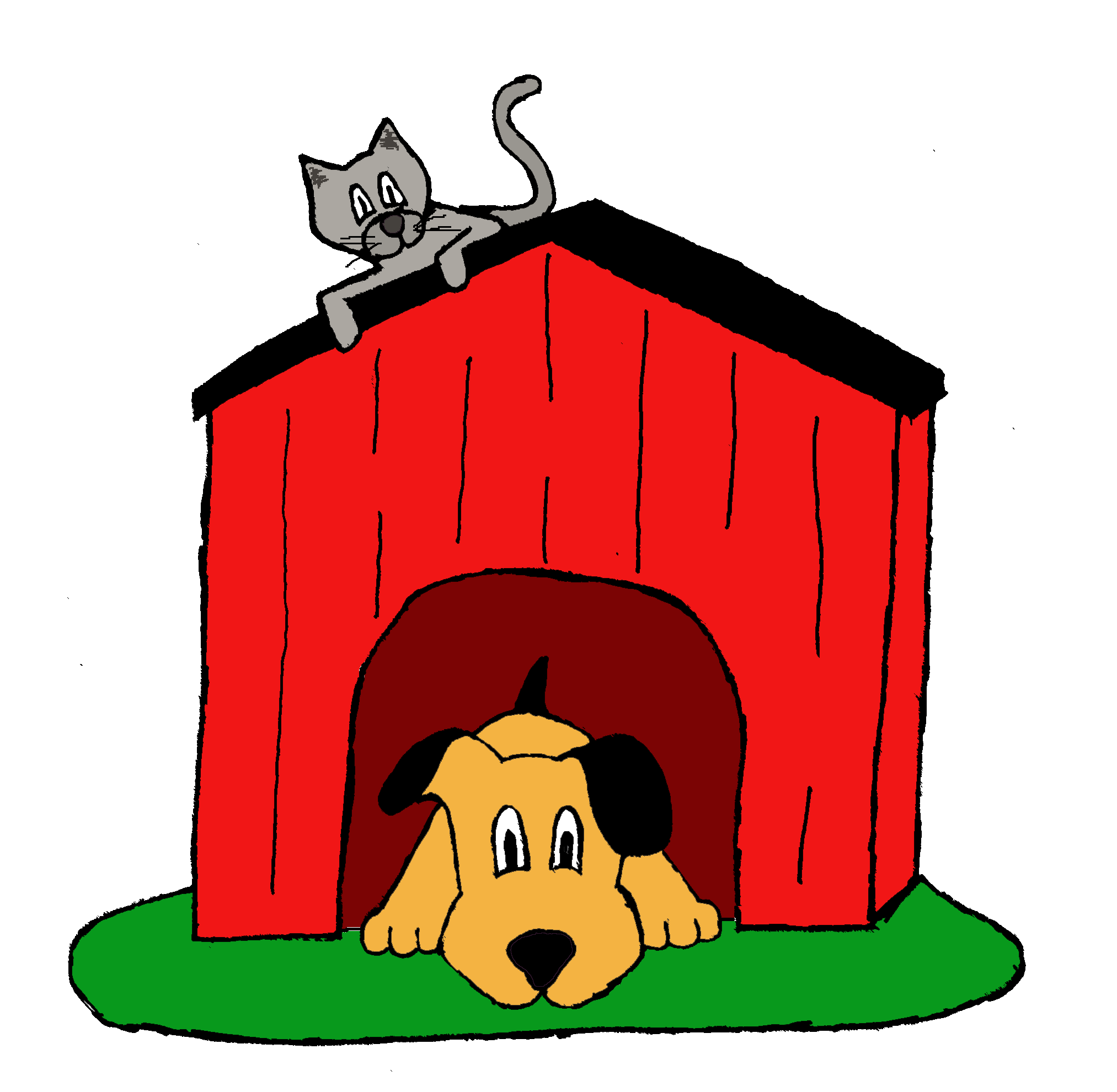Dog House Clipart - ClipArt Best