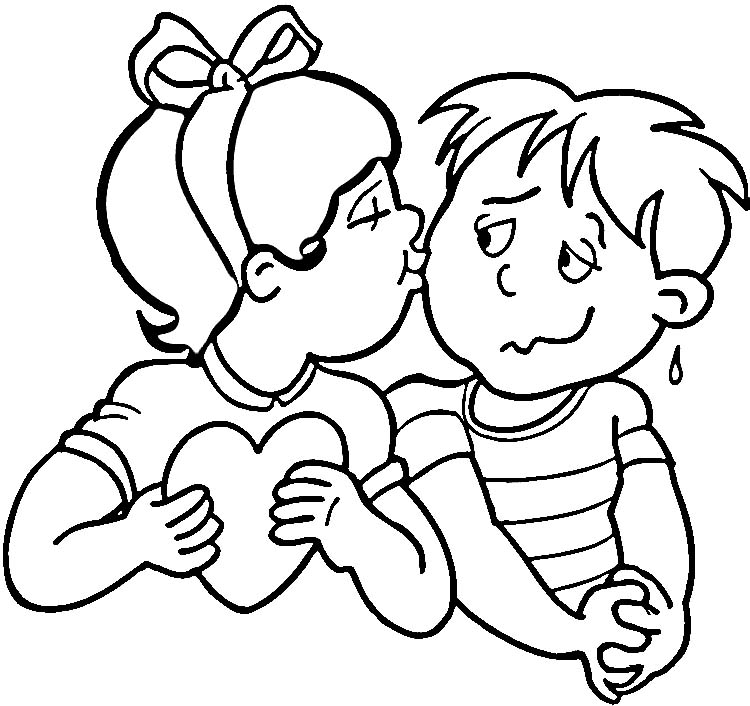 Valentines Day Card - Valentines Day Coloring Pages : Coloring ...